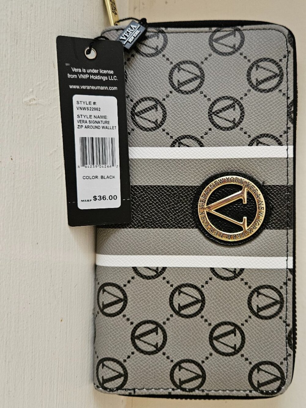 FULL ZIP VERA NEW‎ YORK WALLET